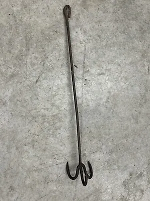 Vintage Fishing Gaff Hook – Fish Primitive Antique Ice Fishing • $39