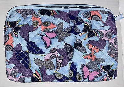 Vera Bradley Laptop Organizer Butterfly By Padded Case Cover New With Tags • $43.99