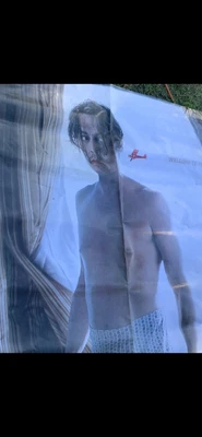 $40 • Buy Johnny Depp  The Rum Diary’s Theater  Poster.  Hunter Thompson.  HUGE Authentic