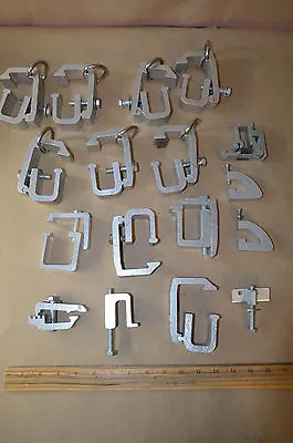 $149.99 • Buy Lot Of 15 Universal HD Camper/Canopy Shell Topper Aluminum Clamp Bracket #1863