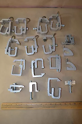 $149.99 • Buy Lot Of 15 Universal HD Camper/Canopy Shell Topper Aluminum Clamp Bracket #1863