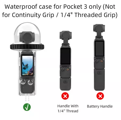 40M Waterproof Case Underwater Photography For DJI OSMO POCKET 3 Camera Diving • $25.29