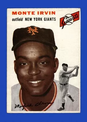 1954 Topps Set-Break #  3 Monte Irvin VG-VGEX *GMCARDS* • $11