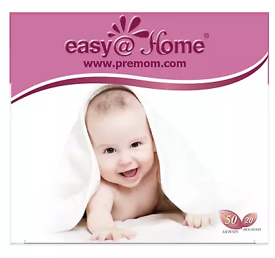 Easy@Home 50 LH Ovulation + 20 HCG Pregnancy Tests - FREE EXPRESS POST • $64.50