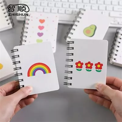 Pads Korean Stationery Diary Book Mini Pocket Book Coil Notepad A7 Notebook • $7.56