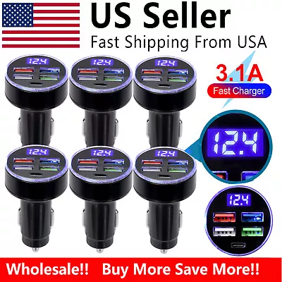 Lot USB PD Type-C Car Charger Fast Charging Adapter For IPhone 14 13 12 Pro Max • $7.68