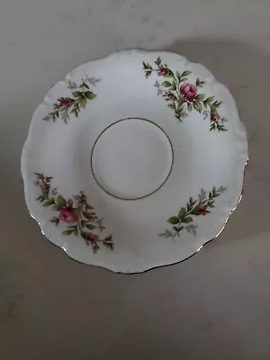 1970’s Johann Haviland Bavarian Moss Rose Saucer Fine China • $5