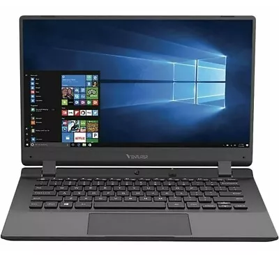 £129 • Buy VENTURER Europa 14 PLUS 14  Full HD Laptop Intel 2.6GHz 64GB SSD 4GB Ram - Black