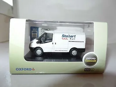 Oxford 76FT012 FT012 1/76 OO Scale Ford Transit Short SWB Van Eddie Stobart Rail • £6.04