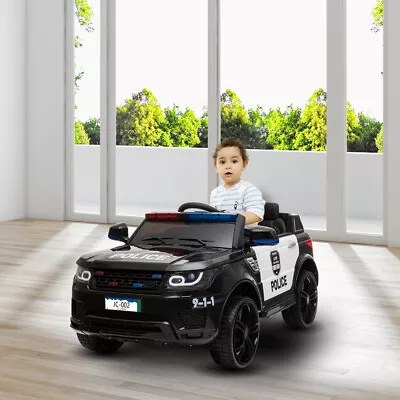 $179.99 • Buy Electric 12V Ride On Police Car Kids Gift SUV Toys Music Light W/ Remote Control