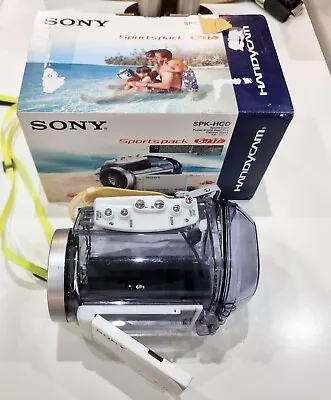 Sony HDR-SR12 Underwater Housing - SPK-HCD  Pack - Boxed Superb • £55