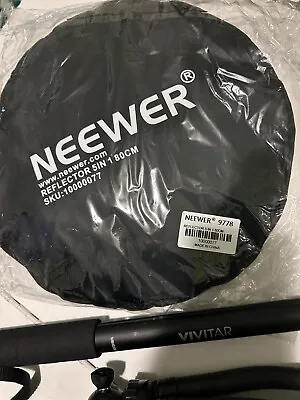 Neewer 5-in-1 Portable Round 110cm Light Reflector Collapsible Multi-Disc • $25