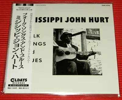 MISSISSIPPI JOHN HURT Folk Songs And Blues JP MINI LP CD • $16.91