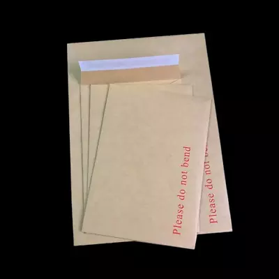 Hard Card Board Backed PLEASE DO NOT BEND Brown Envelopes A6 A5 A4 A3 A4+ A5+ • £63.55