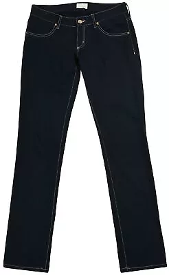 MET In Jeans Women's Low Rise Slim Fit Jeans Denim Size 29 Navy Blue Authentic • $56.29