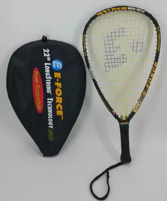 E-Force Mayhem MLS Racquetball Racquet 32.5 LongString 22  X 10.5  With Case • $24.99