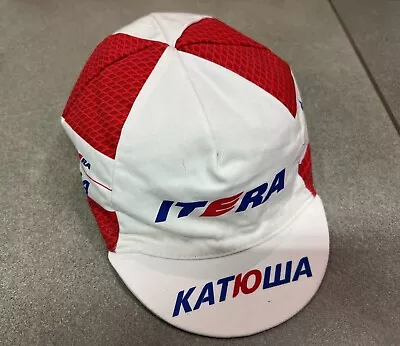 Team Itera Katusha Gazprom Russian Global Cycling Project Cap Velo • $29.82