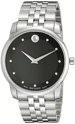 Movado Museum Classic 40.00mm Black Case With Stainless Steel Strap Men's... • $600