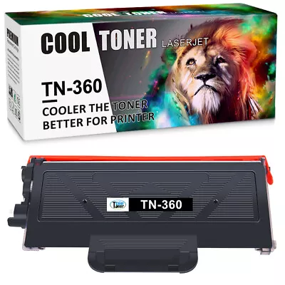 1PK TN360 Toner Cartridge For Brother HL-2140 HL-2170 MFC-7340 MFC-7840 DCP-7040 • $15.90