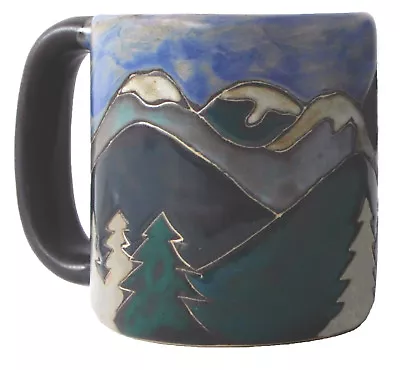 Mara Stoneware Mug Snowy Mountains 16 Oz - (510W3)    Ships About May 1 • $22.95