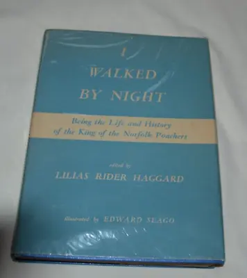 I Walked By Night - Lilias Rider Haggard (ed) Edward Seago (ills.) 1952 Rpt. • £20