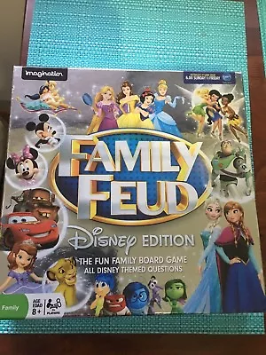 Family Feud Disney Edition Collectable Kids Board Game • $31.57