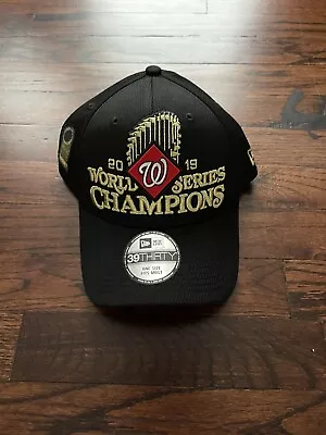 Washington Nationals New Era 2019 World Series Champions 39THIRTY Cap Hat • $9.98