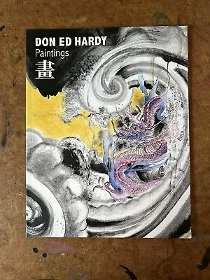 Don Ed Hardy Paintings Book Rare Hardy Marks Tattoo History Out Of Print • $300