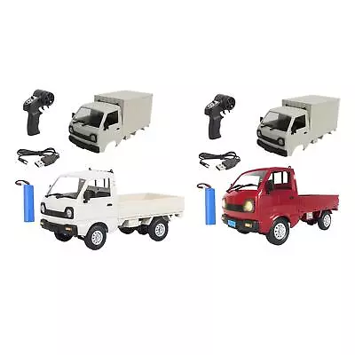 1/16 RC Truck D12 RC Car Vehicles Toys 4WD Electric Simulation Drift Climbing • £46.42