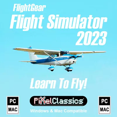 Learn To Fly Cessna Private Pilot License Plane Flying Training Flight Simulator • $27.49