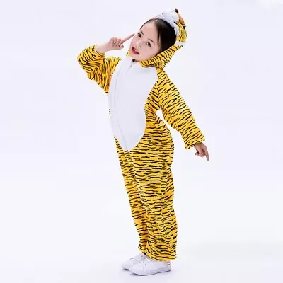  Animal Costume For Kids Outfit Carnival Jumpsuit Outfits Child Bunny Clothing • £14.19