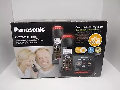 Panasonic Amplified Twin Phone KX-TGM422AZB • $71.99