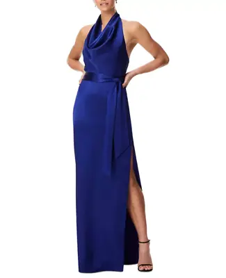 Aidan By Aidan Mattox Cowlneck Column Gown 3B 2195 • $42.95