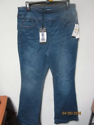 Sofia Jeans By Sofia Vergara Women Melisa Super High Rise Flare Med Wash Size 14 • $19.99