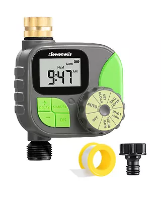 DEWENWILS Sprinkler Water Timer Outdoor Garden Hose Timer For Lawn Drip Irrigati • $26.34