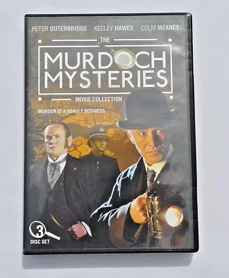 Murdoch Mysteries Movie Collection DVD 2010 3-Disc Set EUC • $13.99