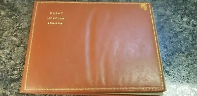 Vintage Travel Scrapbook Rabat Morocco 1954-1956 W/ Travel Brochure (Lot 624) • $5