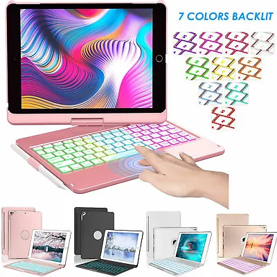 $68.99 • Buy Backlit/Touchpad Keyboard Case For Air1/2/3 Pro 9.7ipad 5th/6th/7th/8th/9th Gen 