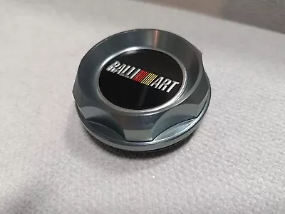 RALLIART GUNMETAL ENGINE OIL FILLER CAP For MITSUBISHI LANCER EVO 4G63 ECLIPSE • $22.95