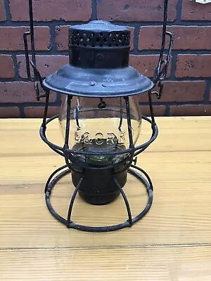 Antique Adlake Railroad Lantern B. & O. Rail Road Monopoly Property ! Look 👀 • $249.99