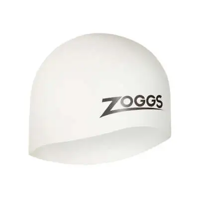 Zoggs Adult Easy  Fit Silicone Swimming Cap Durable Comfortable Water Hat Pool • £11