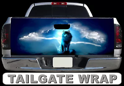 T303 WOLF Tailgate Wrap Vinyl Graphic Decal Sticker LAMINATED • $44.99