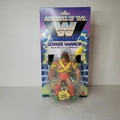 Masters Of The WWE Universe ULTIMATE WARRIOR Action Figure MOTU • $25.60