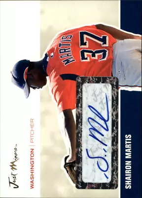 2007 Just Autographs Signatures #29 Shairon Martis  • $2