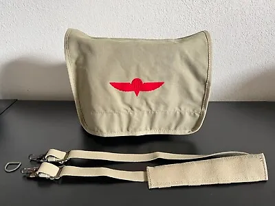 Vintage 80s Banana Republic Israeli Paratrooper Messenger Bag W/ Adj. Strap • $59.95