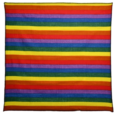 $7.99 • Buy Bandana - Rainbow - 21  X 21  - Cotton