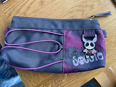 £0.99 • Buy Dark Dudes Pencil Case Purple Goth Pen Stationary College School