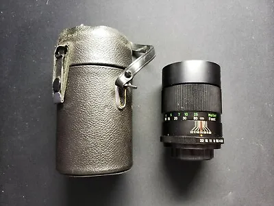 Vintage Vivitar 135mm 1:2.8 55mm Telephoto Lens Fits Canon AE-1 In Case • $14.99