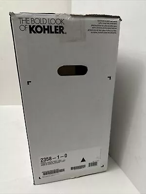 KOHLER K-2358-1-0 Archer Pedestal Bathroom Sink Basin -Single-Hole White • $155