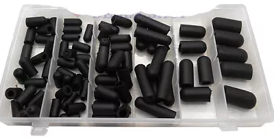 $12.68 • Buy 80pc Carburetor & Vacuum Rubber Cap Assortment Kit 5/32  - 3/8  For Auto Repair